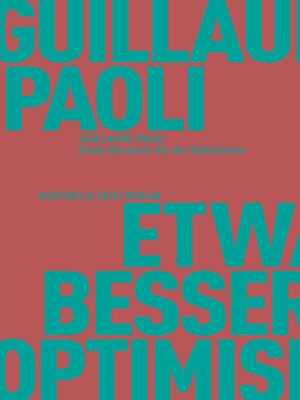 cover image of Etwas Besseres als der Optimismus